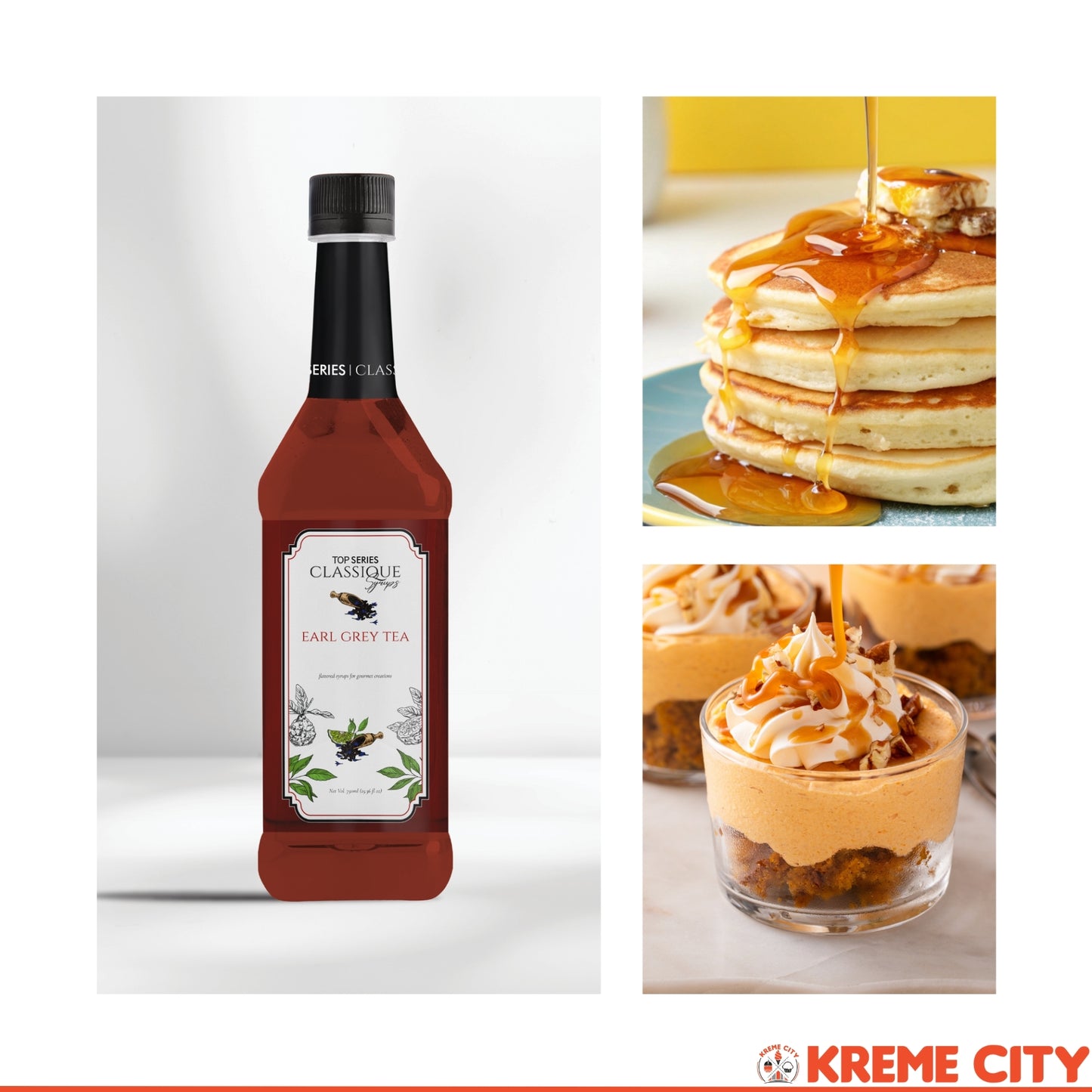 TOP Creamery TOP Series Classique Earl Grey Tea Syrup 750ml
