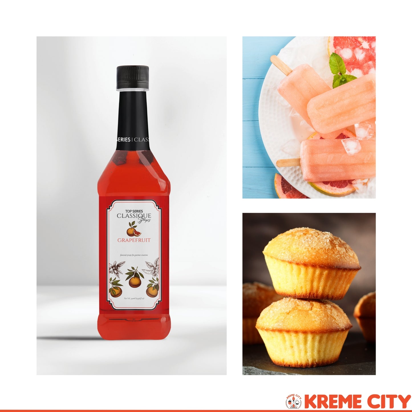 TOP Creamery TOP Series Classique Grapefruit Syrup 750ml