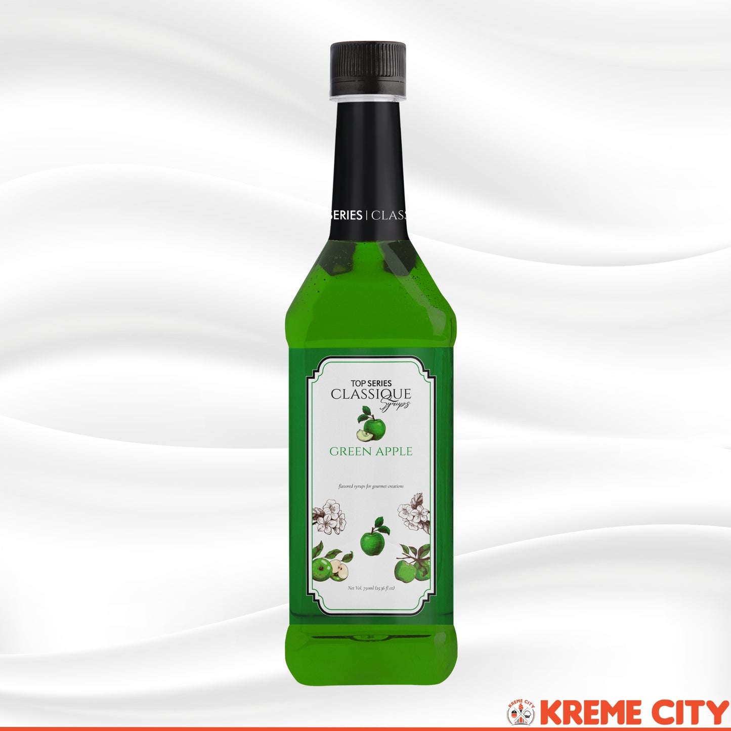 TOP Creamery TOP Series Classique Green Apple Syrup 750ml