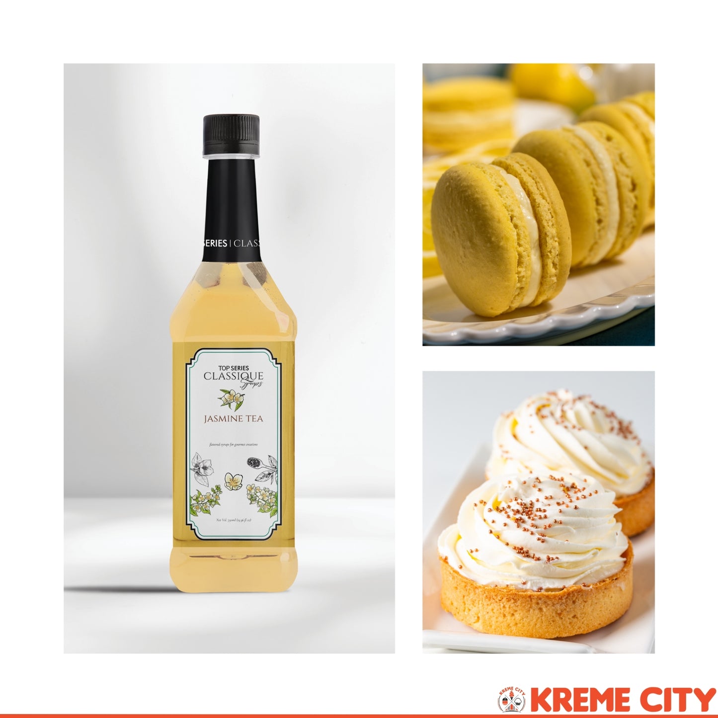 TOP Creamery TOP Series Classique Jasmine Tea Syrup 750ml
