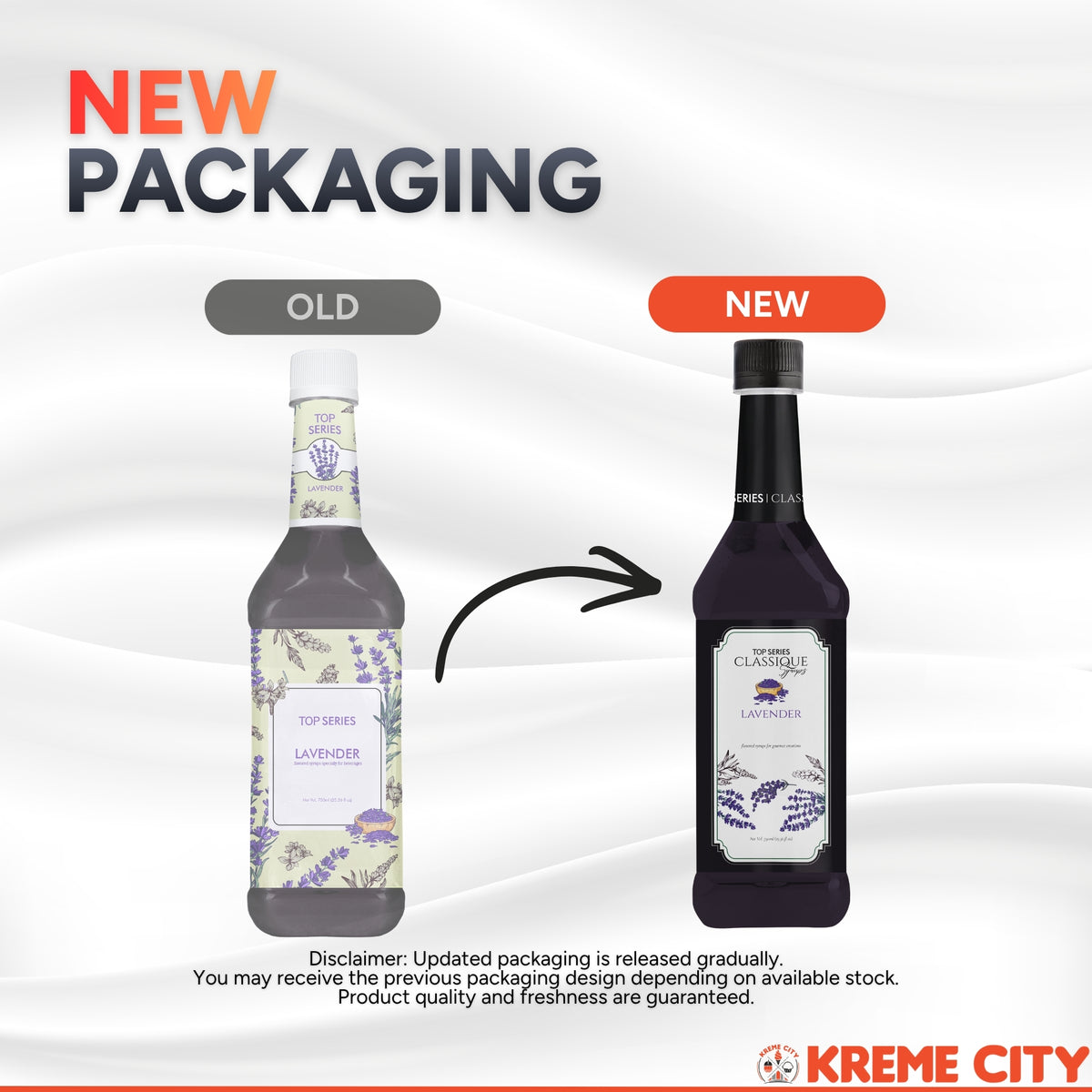 TOP Creamery TOP Series Classique Lavender Syrup 750ml