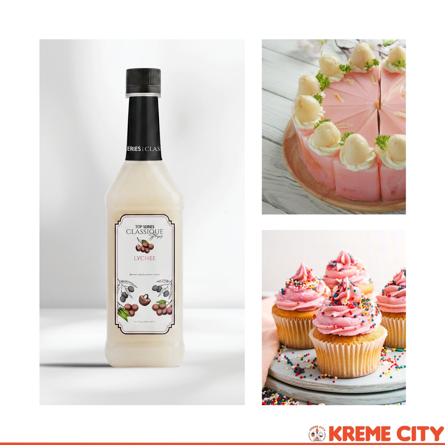TOP Creamery TOP Series Classique Lychee Syrup 750ml