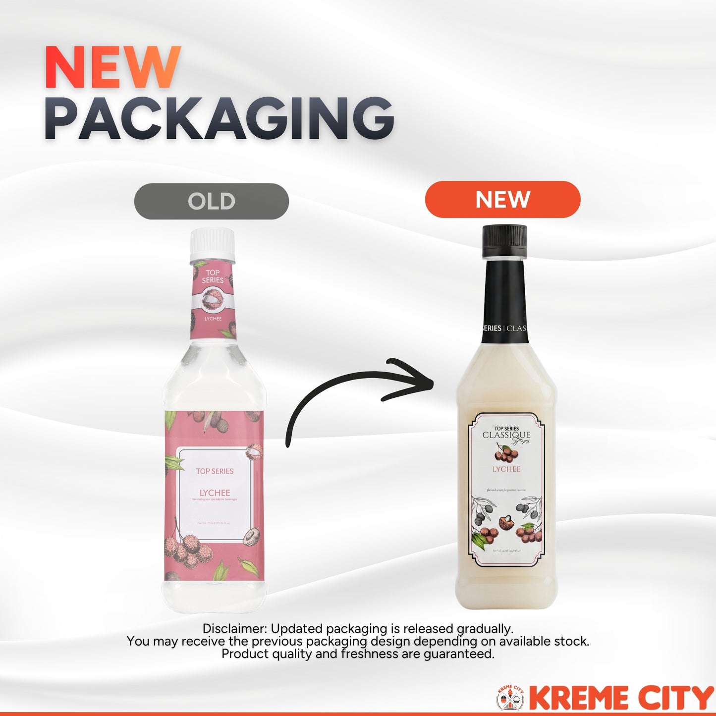 TOP Creamery TOP Series Classique Lychee Syrup 750ml