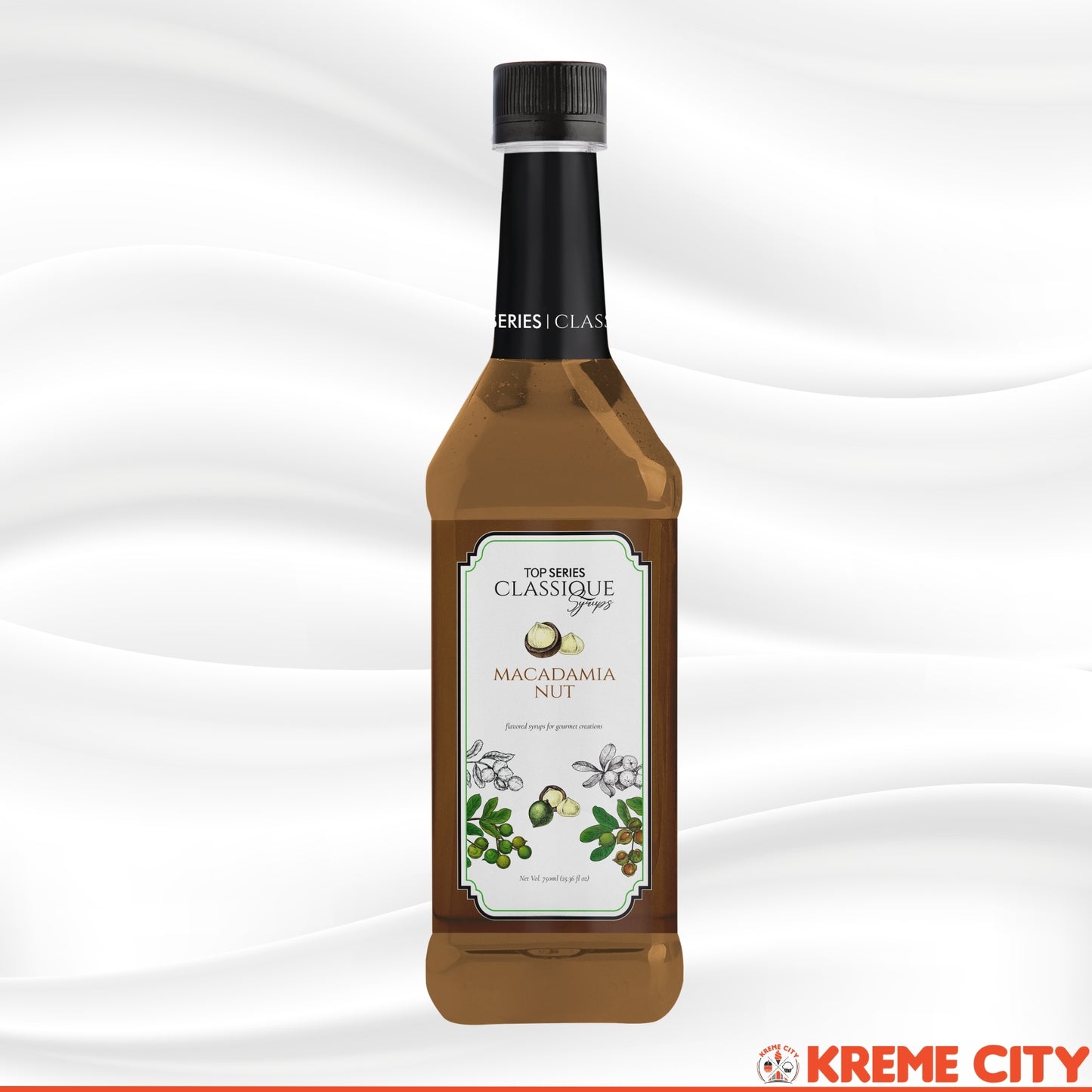 TOP Creamery TOP Series Classique Macadamia Nut Syrup 750ml