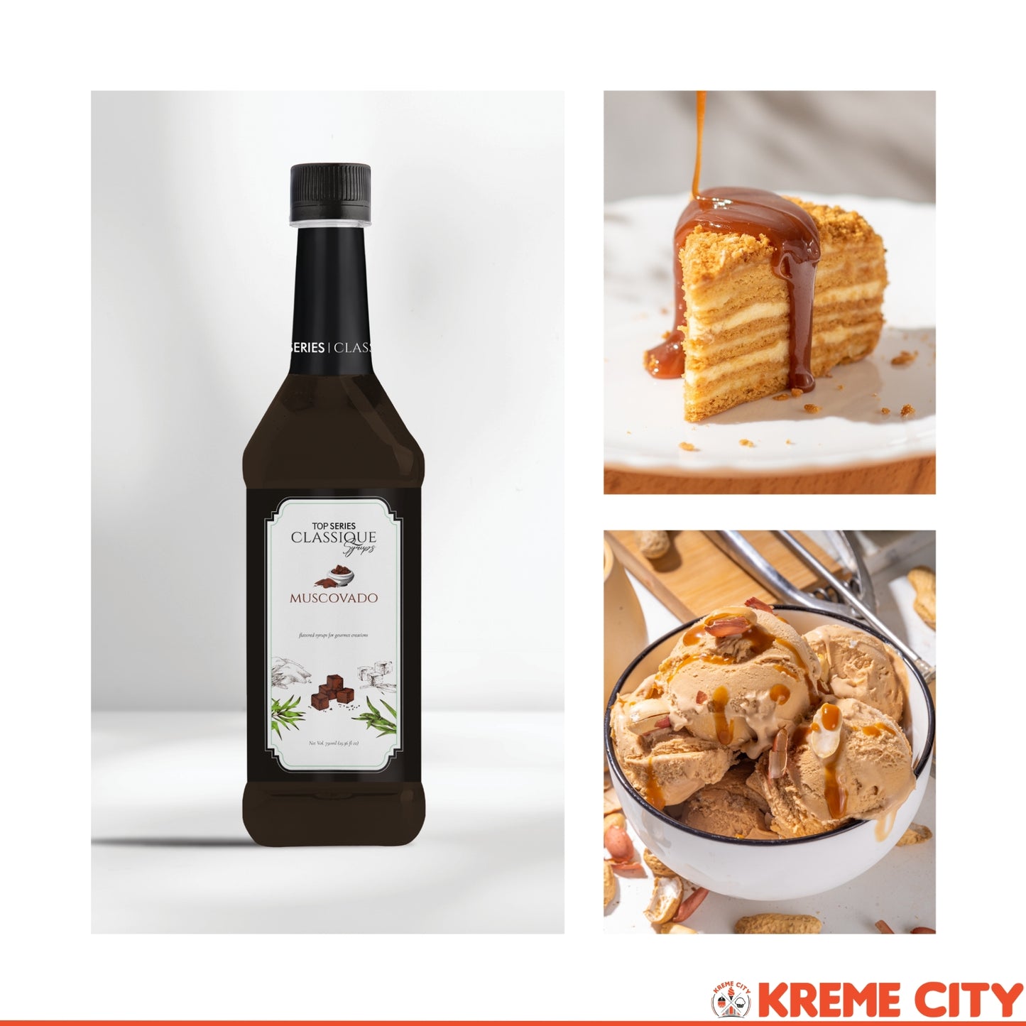 TOP Creamery TOP Series Classique Muscovado Syrup 750ml