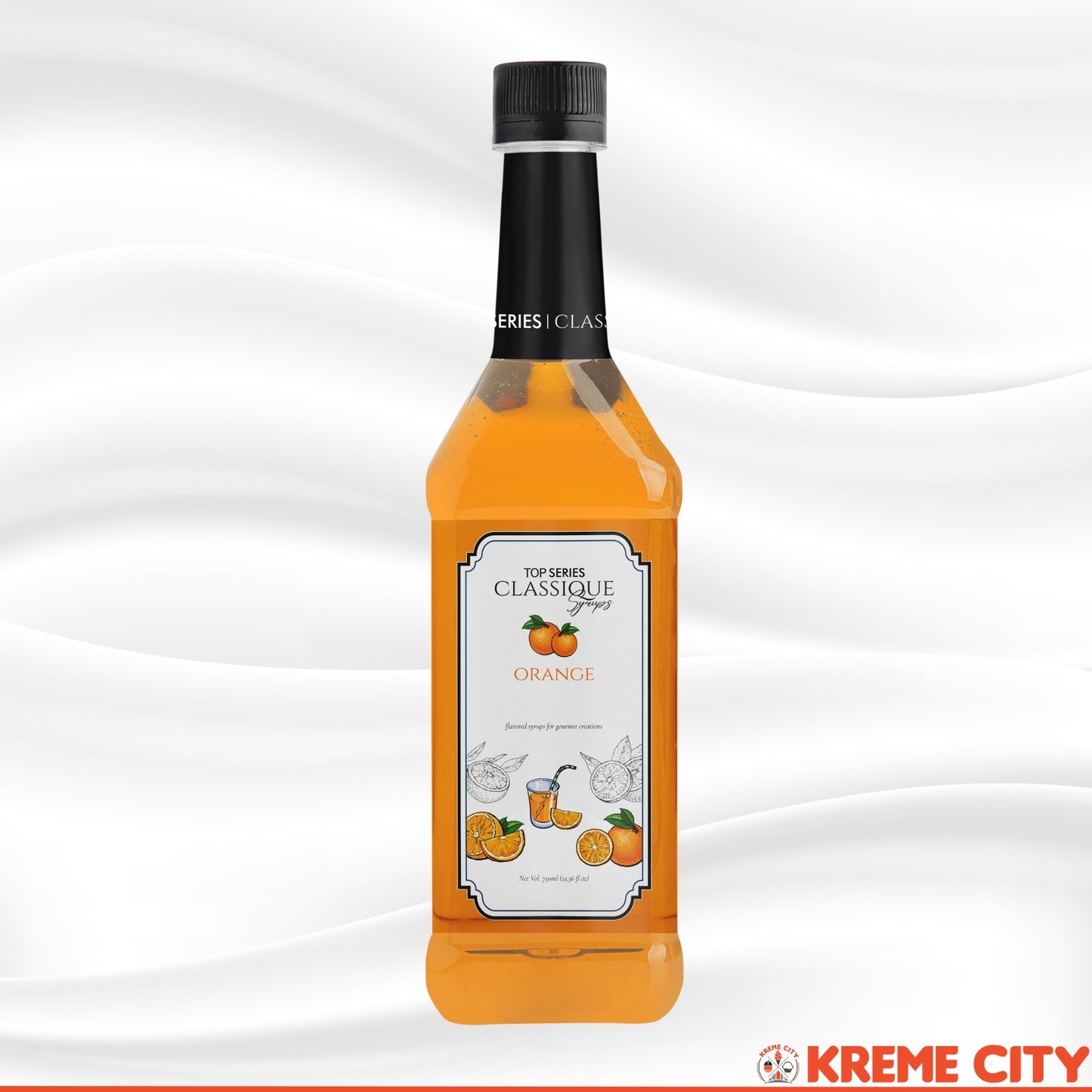 TOP Creamery TOP Series Classique Orange Syrup 750ml