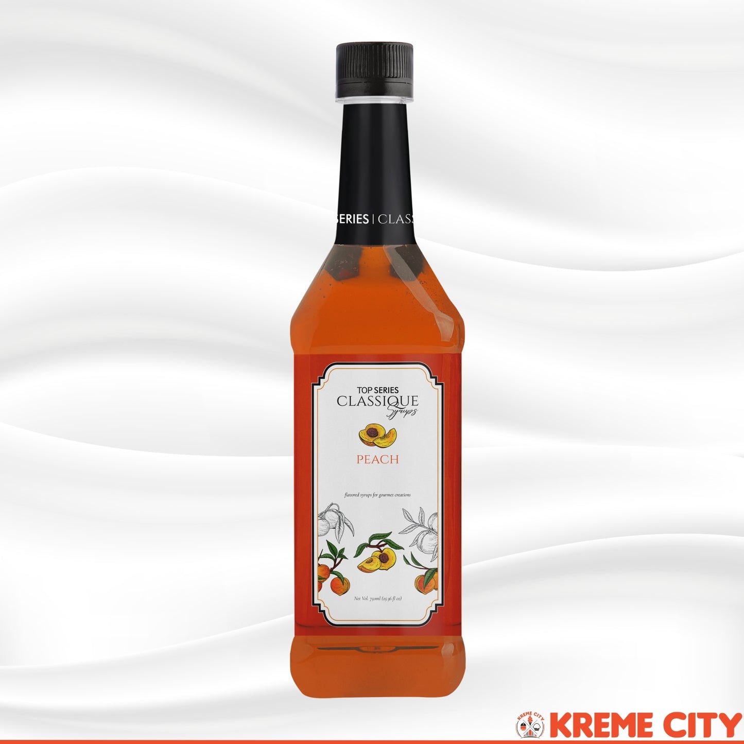 TOP Creamery TOP Series Classique Peach Syrup 750ml