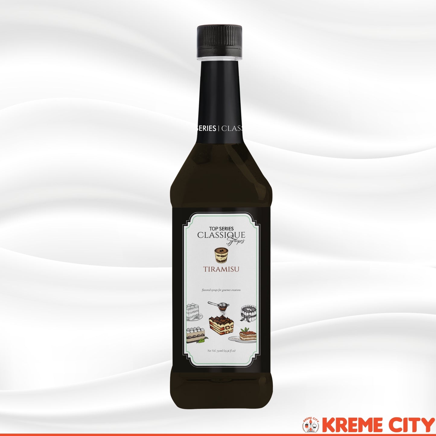 TOP Creamery TOP Series Classique Tiramisu Syrup 750ml