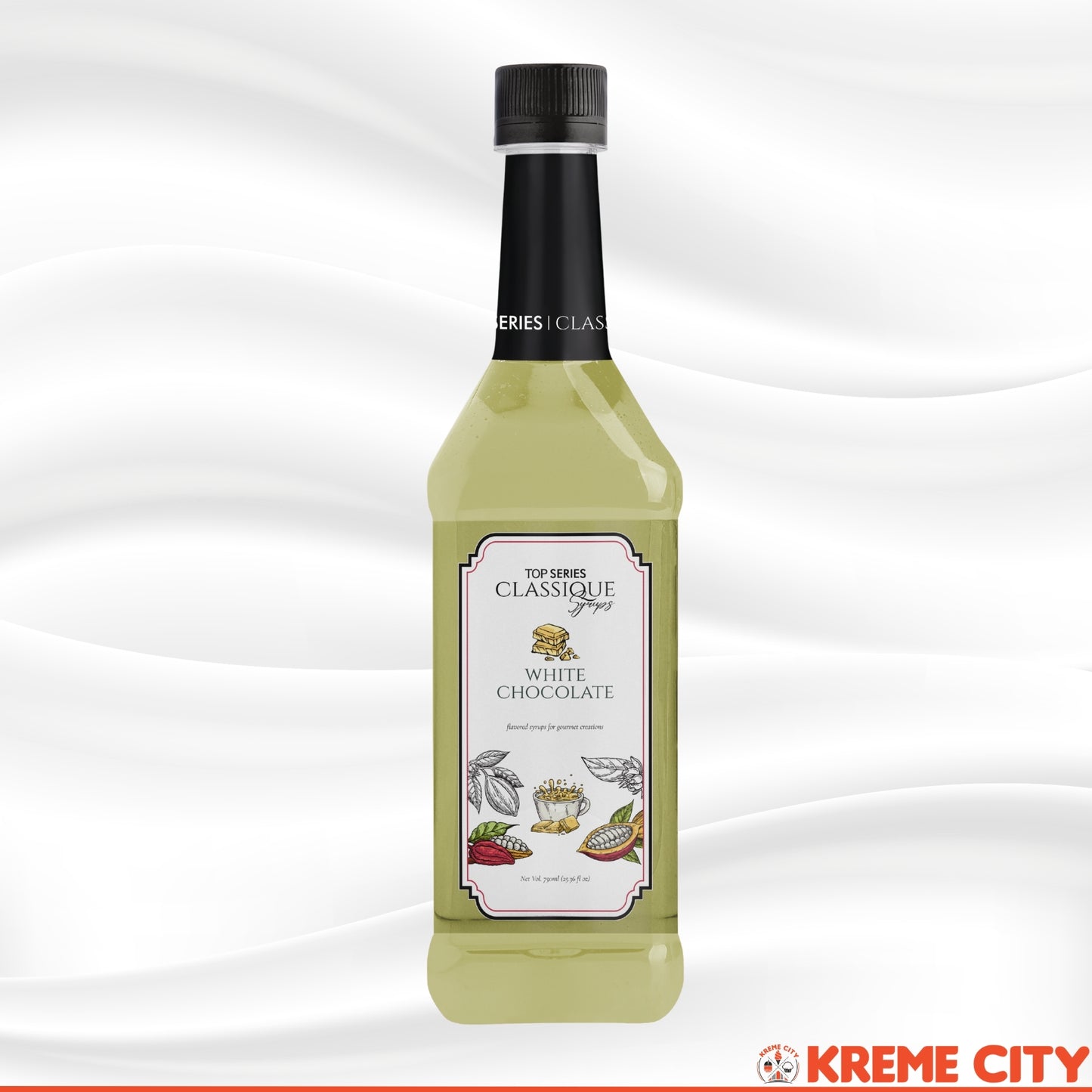 TOP Creamery TOP Series Classique White Chocolate Syrup 750ml