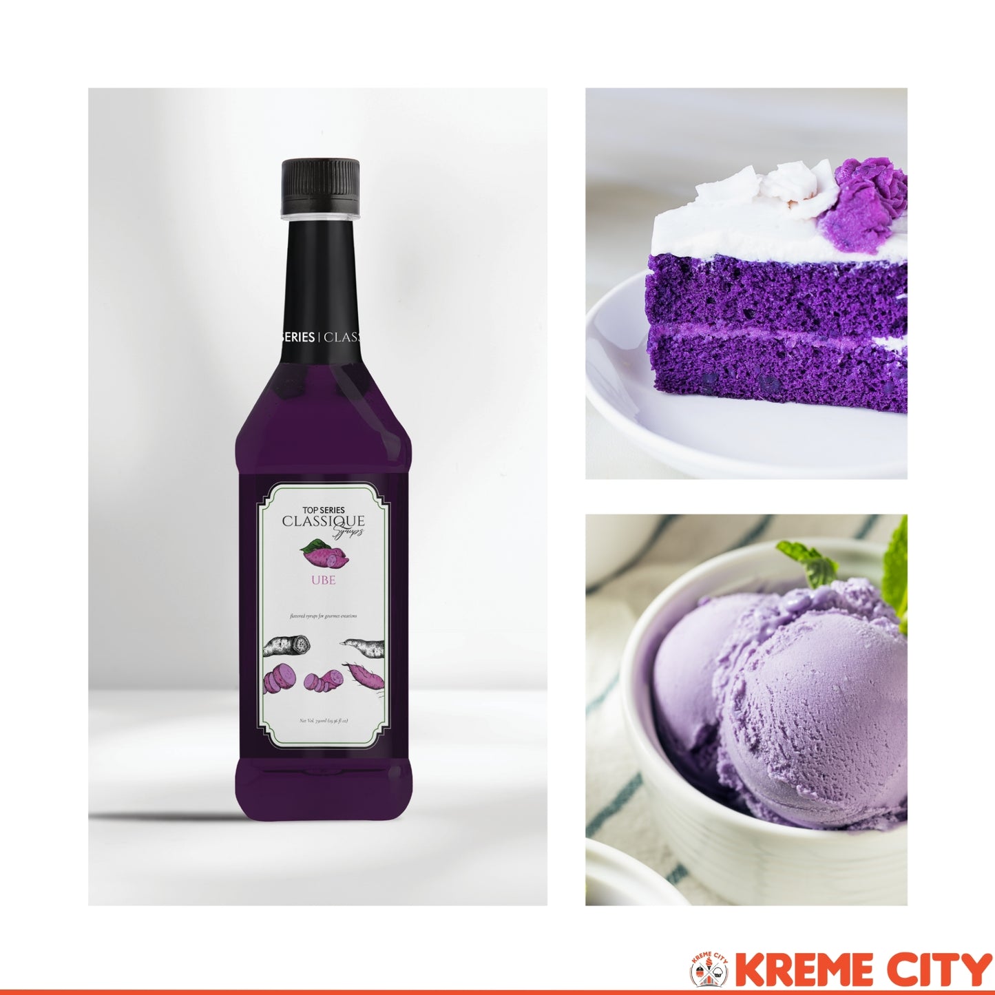 TOP Creamery TOP Series Classique Ube Syrup 750ml