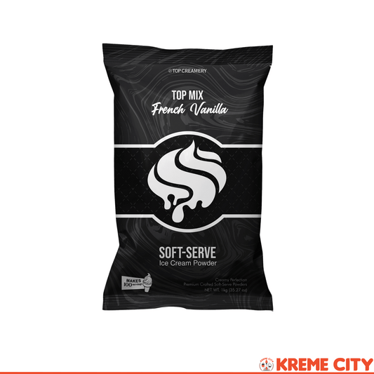 TOP Creamery Topmix French Vanilla Soft Serve Ice Cream Powder 1kg
