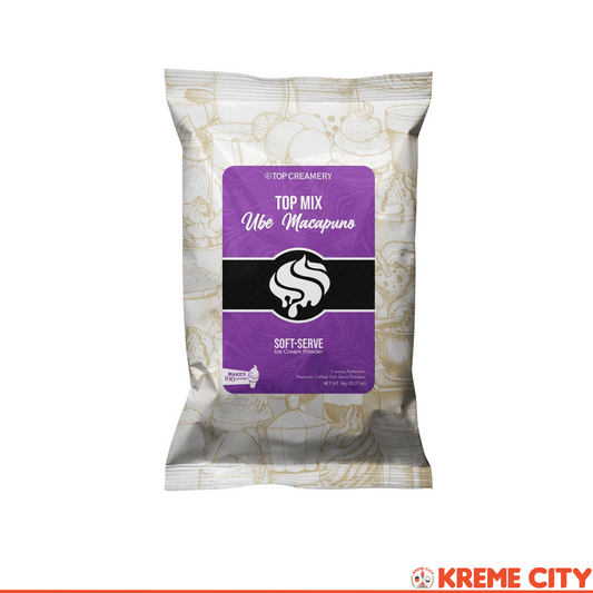 TOP Creamery Topmix Ube Macapuno Soft Serve Ice Cream Powder 1kg