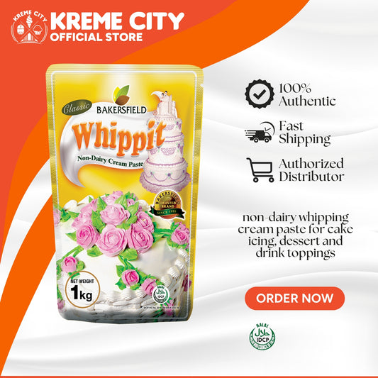 Bakersfield Whippit Classic Non-Dairy Cream Paste 1kg
