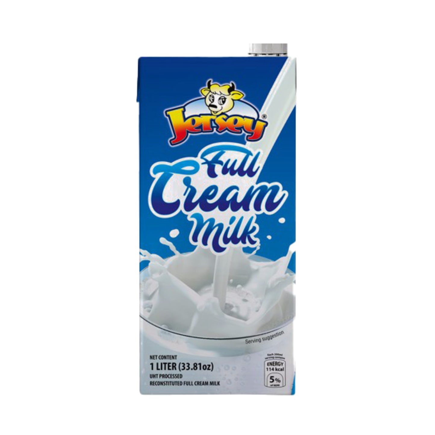 Jersey Full Cream Milk UHT 1L - Kreme City Supplies