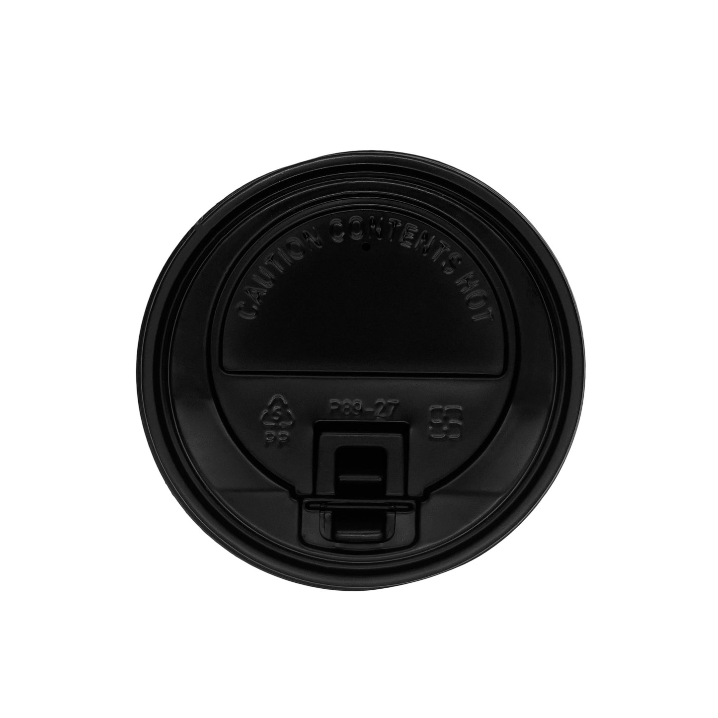 Kreme City Disposable PP Plastic Coffee Lids 50pcs [LIDS ONLY] - Kreme City Supplies