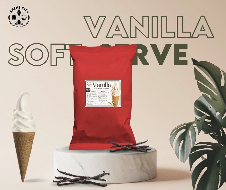 Supreme Soft-Serve Ice Cream Vanilla Powder