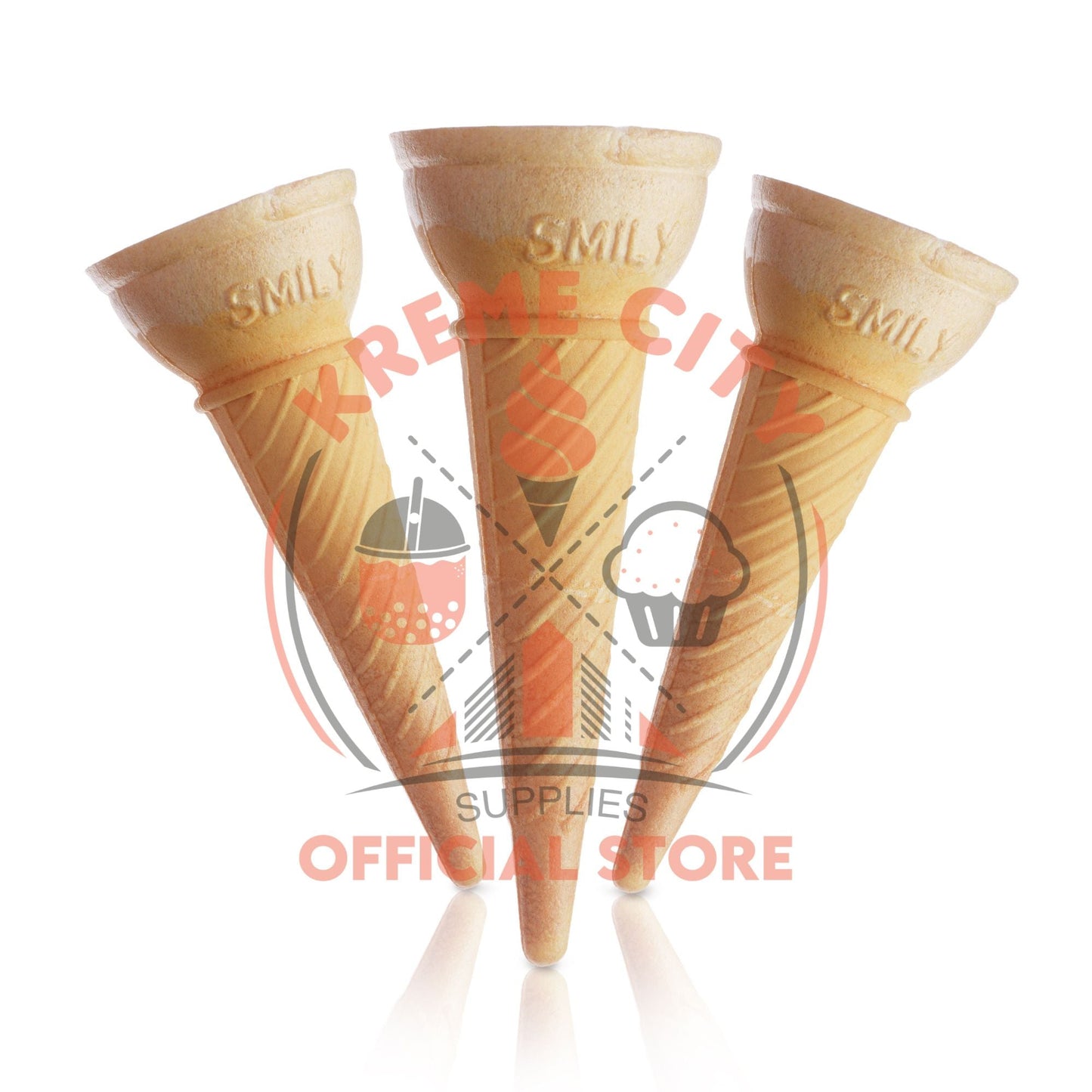 Smiley Cone 560 - Kreme City Supplies