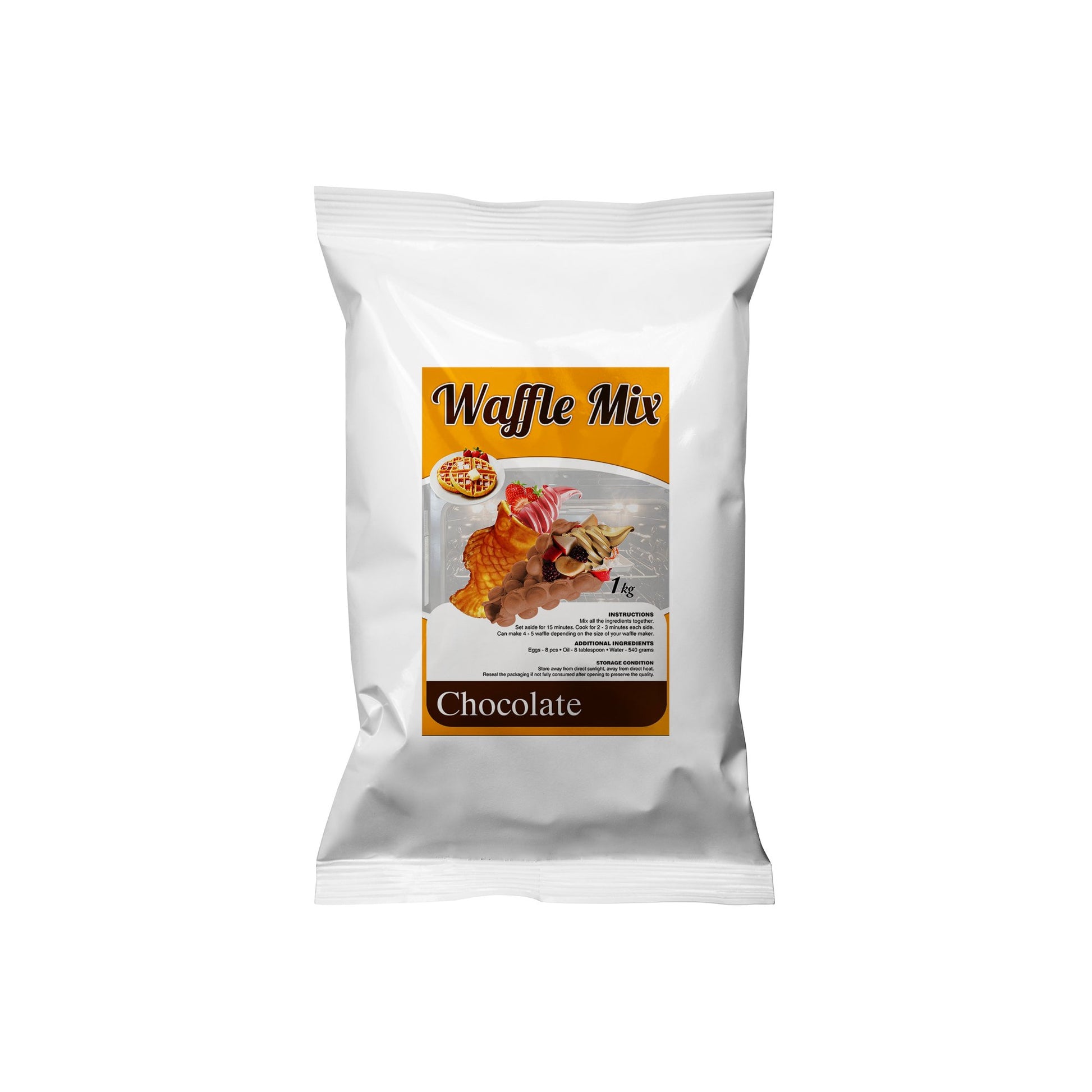 TOP Creamery Chocolate Waffle Powder Mix 1kg - Kreme City Supplies