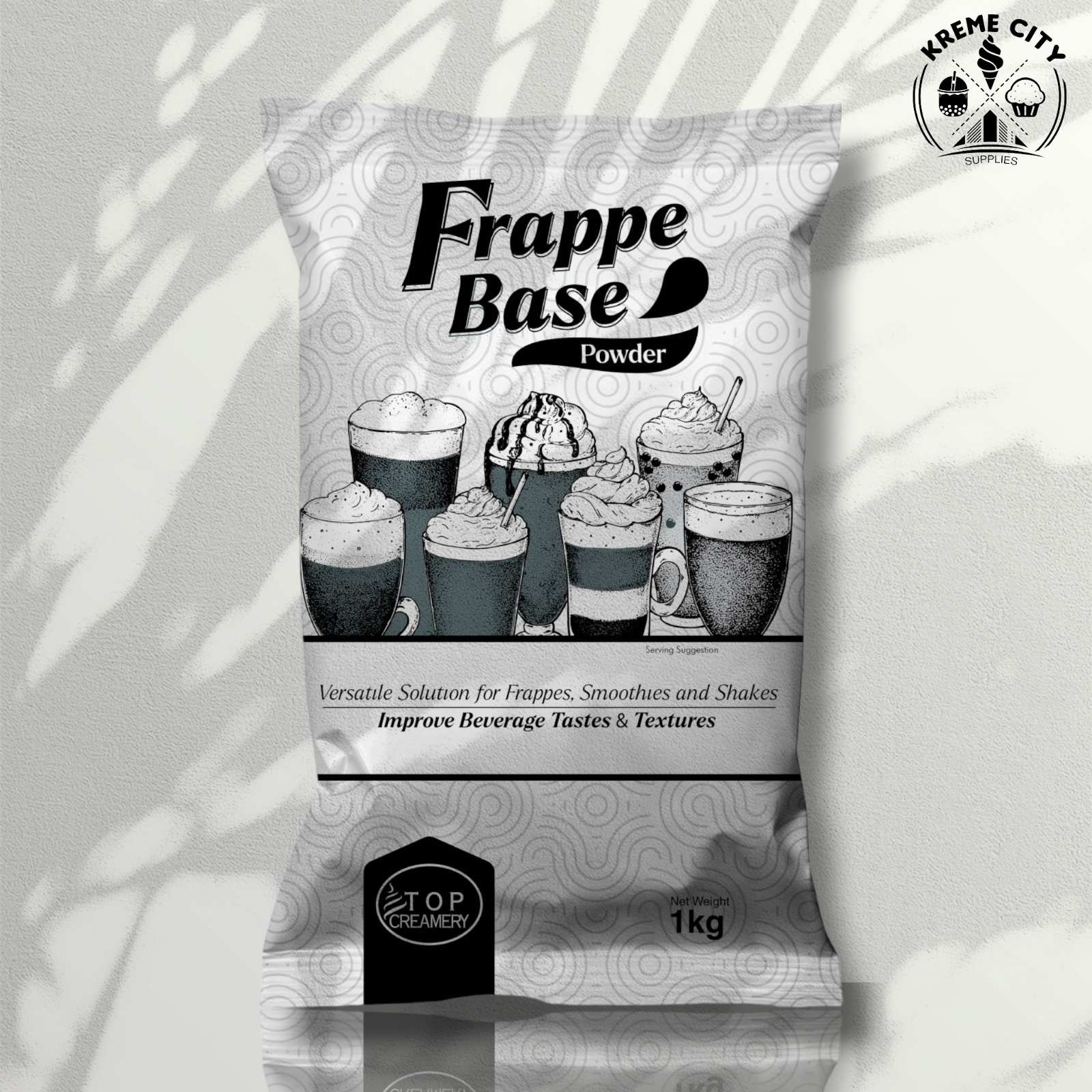 TOP Creamery Frappe Base Powder 1kg - Kreme City Supplies