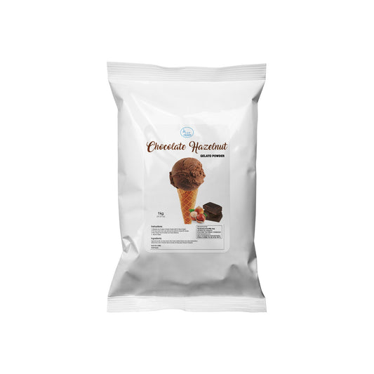 TOP Creamery Gelato Chocolate Hazelnut Ice Cream Powder 1kg - Kreme City Supplies