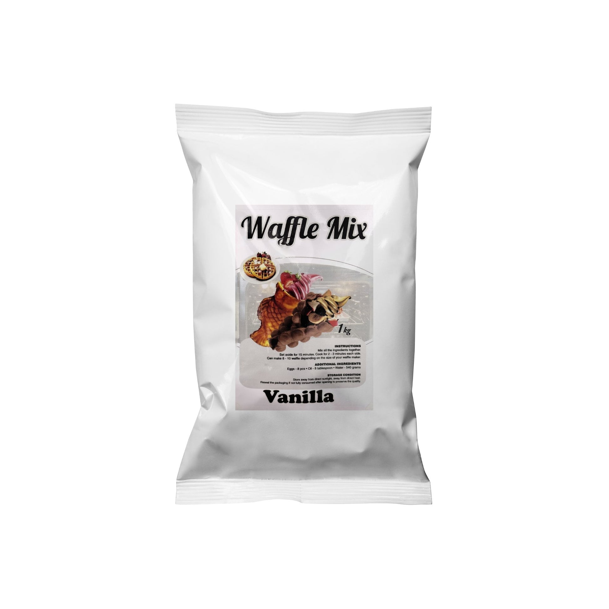 TOP Creamery Vanilla Waffle Powder Mix 1kg - Kreme City Supplies
